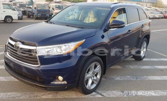 Buy Import Toyota Highlander Blue Car in Import - Dubai in Bomi County Buy Import Toyota Highlander Blue Car in Import - Dubai in Bomi County