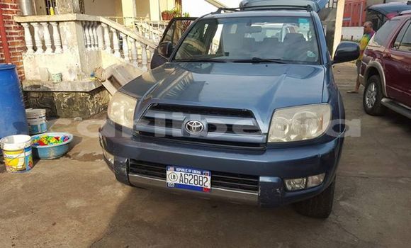 Buy Used Toyota 4Runner Blue Car in Bensonville in Montserrado County Buy Used Toyota 4Runner Blue Car in Bensonville in Montserrado County