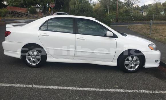 Buy Used Toyota Corolla White Car in Monrovia in Montserrado County Buy Used Toyota Corolla White Car in Monrovia in Montserrado County