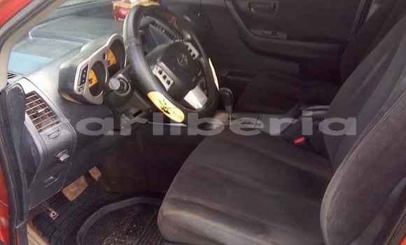 Buy Used Nissan Murano Red Car in Bensonville in Montserrado County Buy Used Nissan Murano Red Car in Bensonville in Montserrado County