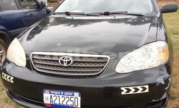 Buy Used Toyota Corolla Black Car in Bensonville in Montserrado County Buy Used Toyota Corolla Black Car in Bensonville in Montserrado County