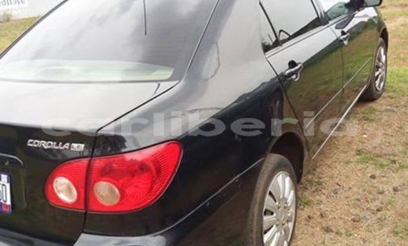 Buy Used Toyota Corolla Black Car in Bensonville in Montserrado County Buy Used Toyota Corolla Black Car in Bensonville in Montserrado County