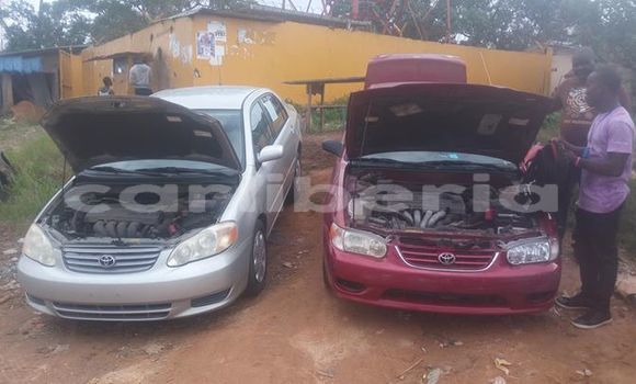 Buy Used Toyota Corolla Red Car in Monrovia in Montserrado County
