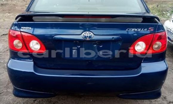 Buy Used Toyota Corolla Blue Car in Monrovia in Montserrado County