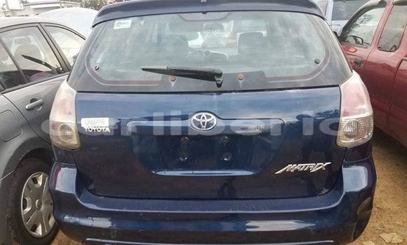 Buy Used Toyota Matrix Blue Car in Monrovia in Montserrado County Buy Used Toyota Matrix Blue Car in Monrovia in Montserrado County