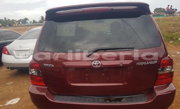 Buy Used Toyota Highlander Red Car in Monrovia in Montserrado County Buy Used Toyota Highlander Red Car in Monrovia in Montserrado County