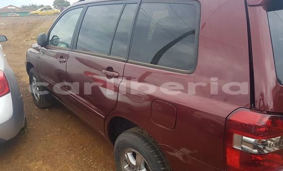 Buy Used Toyota Highlander Red Car in Monrovia in Montserrado County Buy Used Toyota Highlander Red Car in Monrovia in Montserrado County