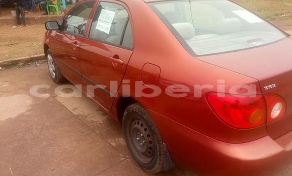 Buy Used Toyota Corolla Red Car in Monrovia in Montserrado County Buy Used Toyota Corolla Red Car in Monrovia in Montserrado County