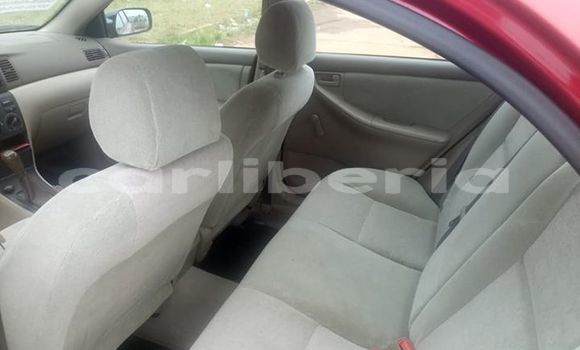 Buy Used Toyota Corolla Red Car in Monrovia in Montserrado County Buy Used Toyota Corolla Red Car in Monrovia in Montserrado County