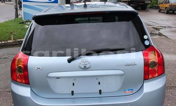 Buy Used Toyota Runx Blue Car in Monrovia in Montserrado County Buy Used Toyota Runx Blue Car in Monrovia in Montserrado County