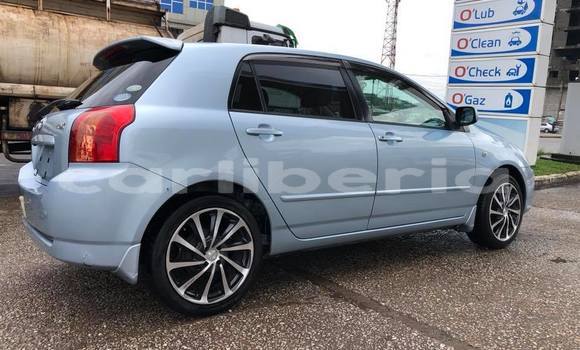 Buy Used Toyota Runx Blue Car in Monrovia in Montserrado County Buy Used Toyota Runx Blue Car in Monrovia in Montserrado County