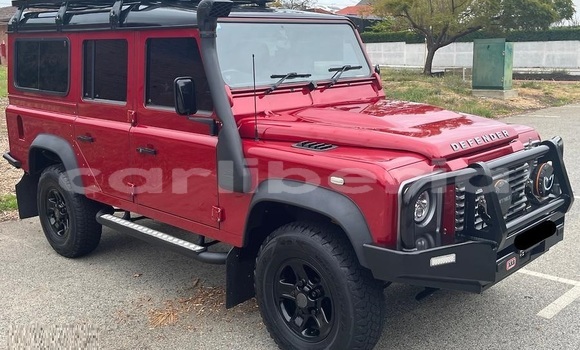Buy Used Land Rover Defender Red Car in Monrovia in Montserrado County