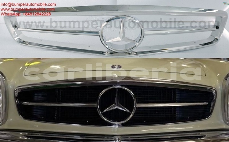Big with watermark mercedes pagode w113 grill