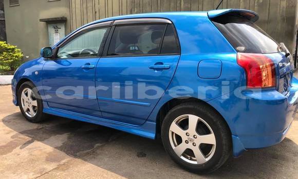 Buy Used Toyota Runx Blue Car in Monrovia in Montserrado County Buy Used Toyota Runx Blue Car in Monrovia in Montserrado County
