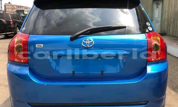 Buy Used Toyota Runx Blue Car in Monrovia in Montserrado County Buy Used Toyota Runx Blue Car in Monrovia in Montserrado County